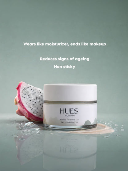 Test Hues For Him Menâs Color-Changing (Tint) Moisturizer (30g)