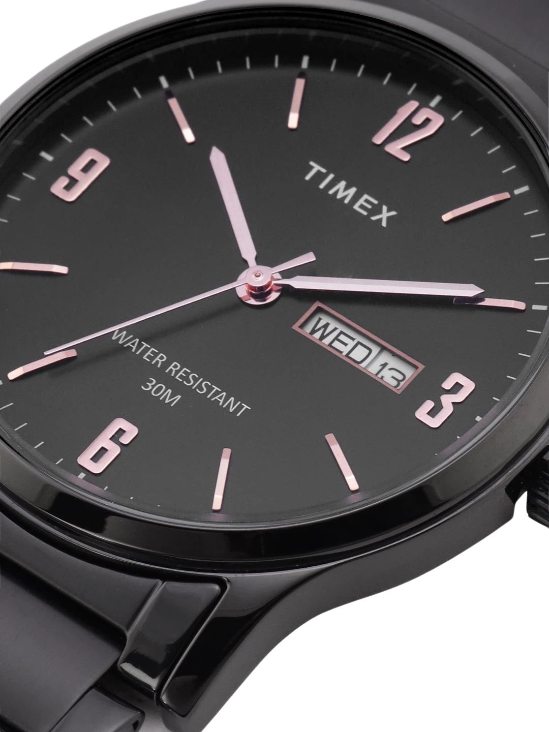 Timex Trendline Round 21mm Black Dial Analog Watch - TW000R438