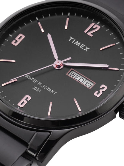 Timex Trendline Round 21mm Black Dial Analog Watch - TW000R438