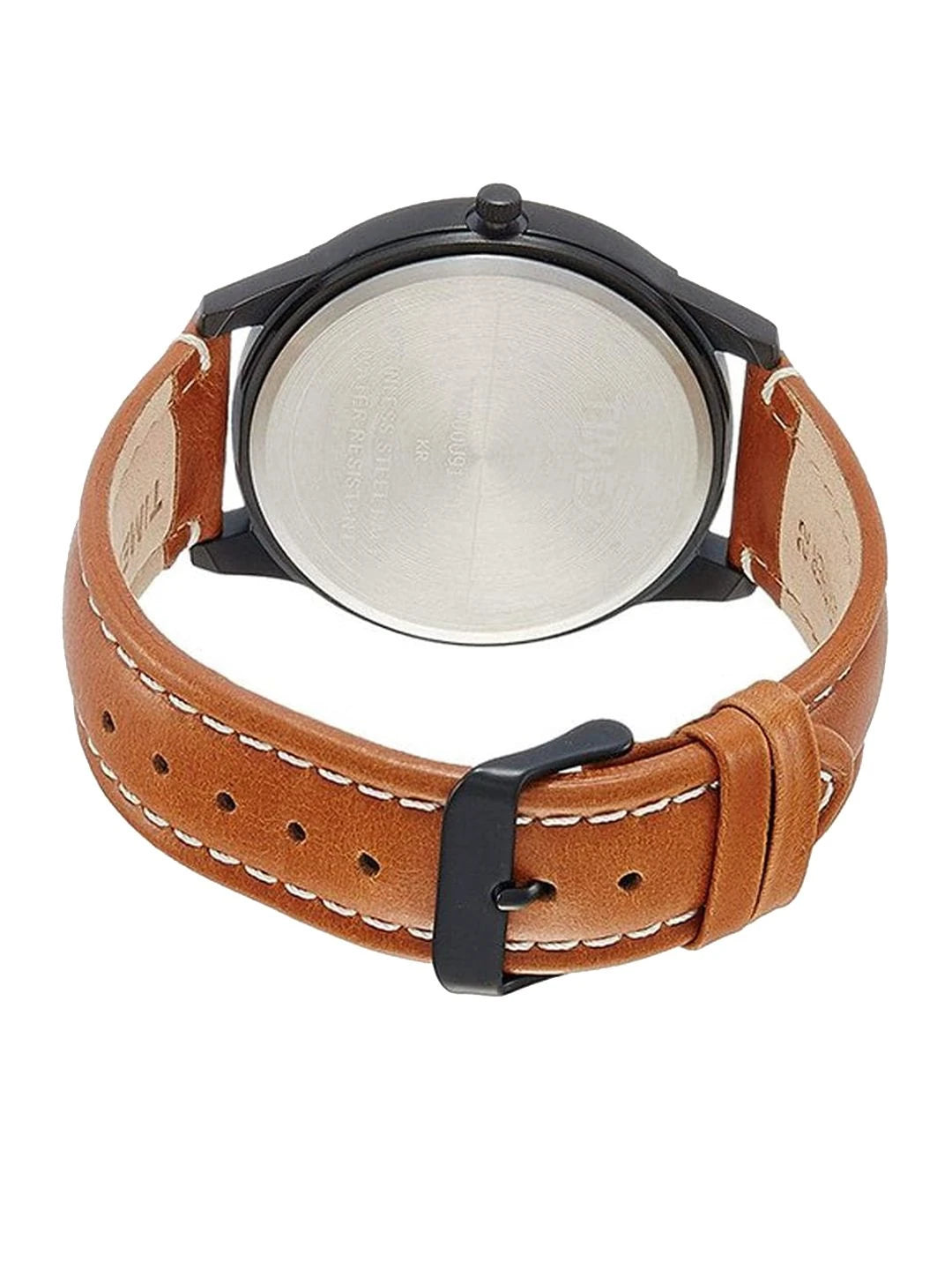 Timex Dial & Leather Strap Analogue Watch - TW000U913