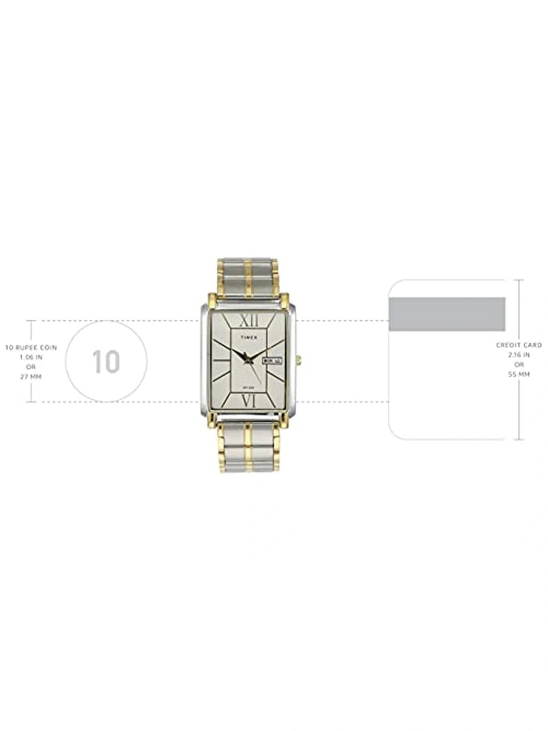 Timex Rectangular Analog Watch - TW000W908