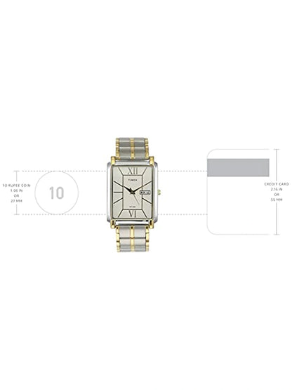 Timex Rectangular Analog Watch - TW000W908