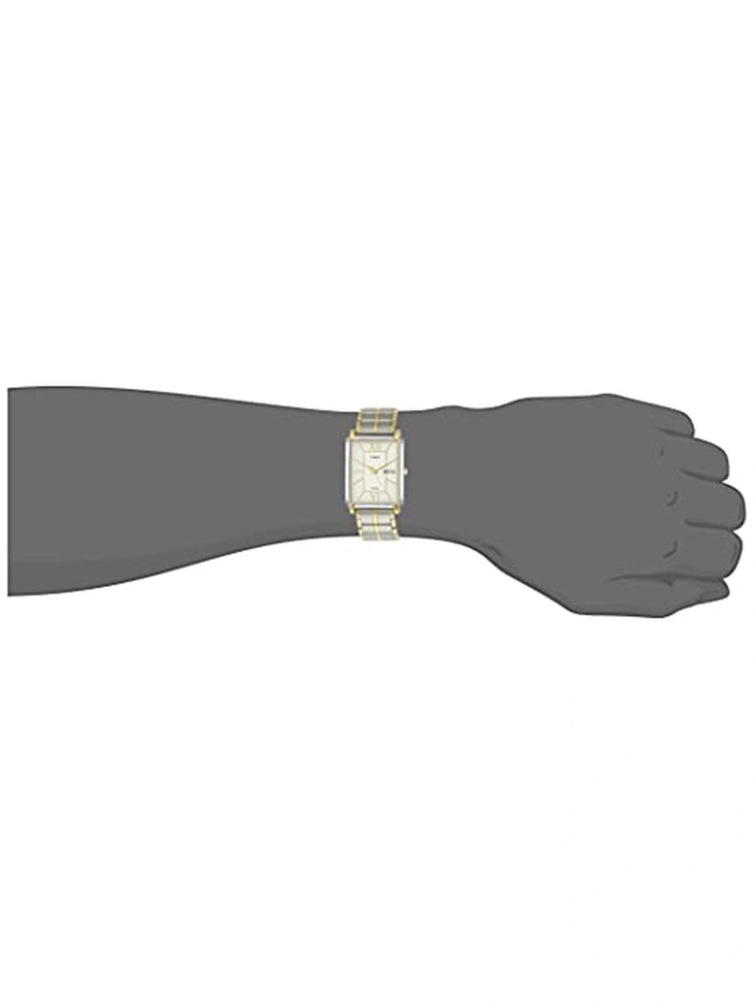 Timex Rectangular Analog Watch - TW000W908