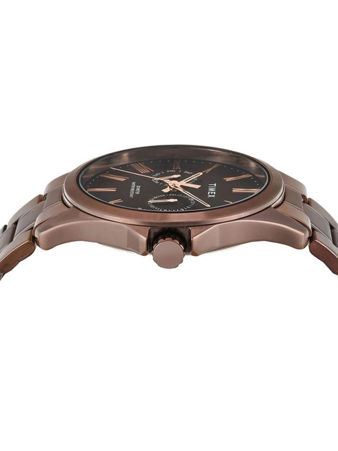 Timex Trendline Round 21mm Brown Dial Analog Watch - TW000X136