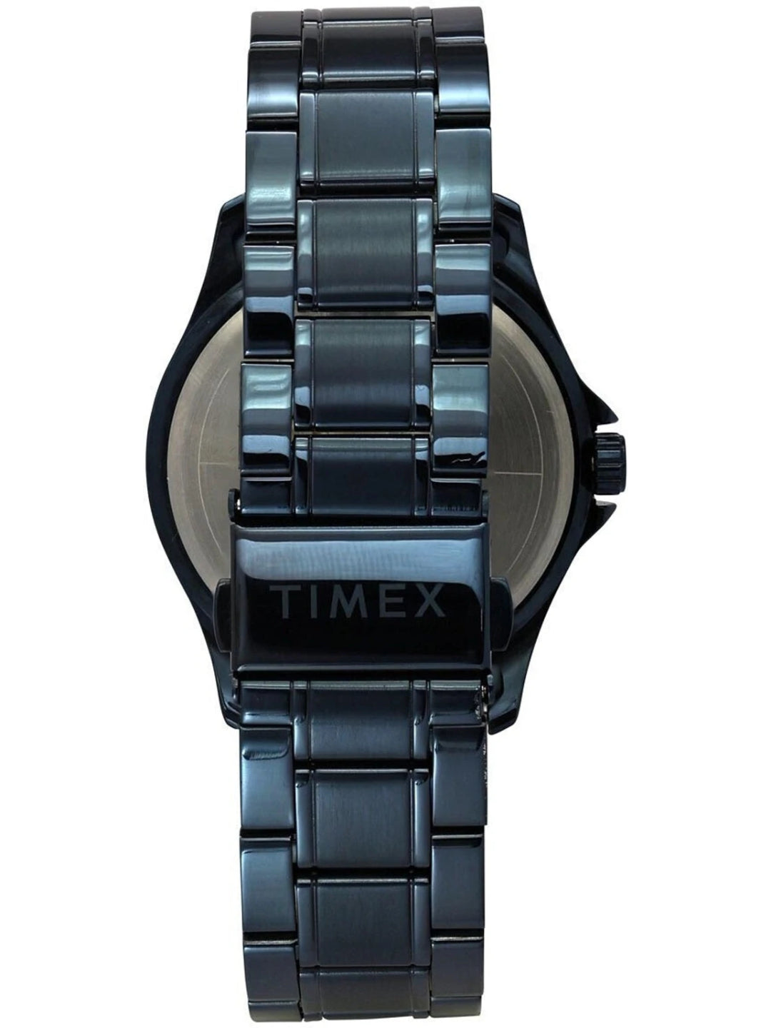 Timex Round Blue Dial Analog Watch With Blue Strap  - TW000X137