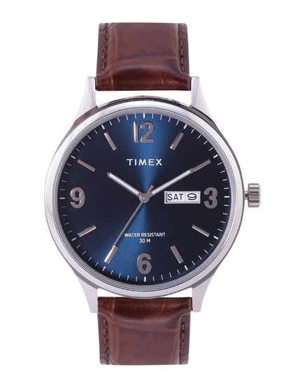 Timex Trendline Round 43mm Blue Dial Analog Watch - TWEG18400