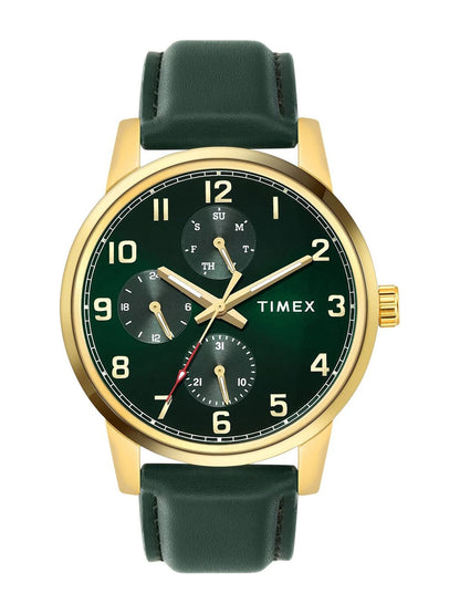 Timex Trendline Round 21mm Green Dial Analog Watch - TWEG18907