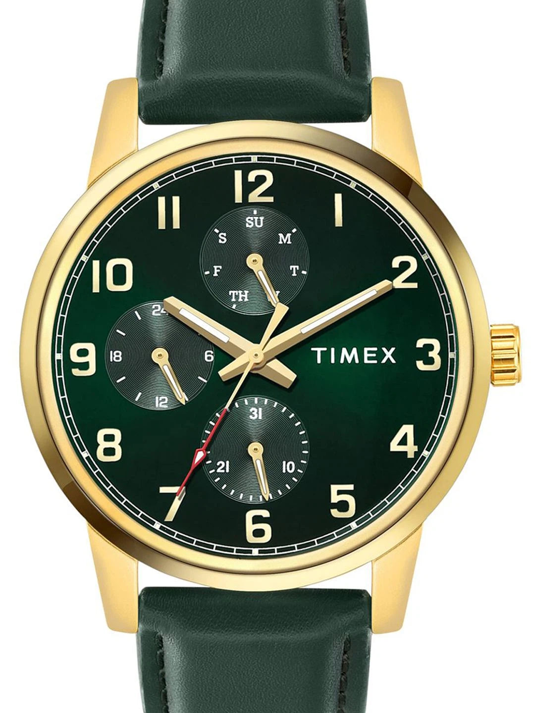 Timex Trendline Round 21mm Green Dial Analog Watch - TWEG18907