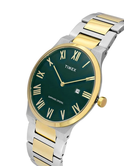 TimexGreen Round Analog Watch - TWEG23609