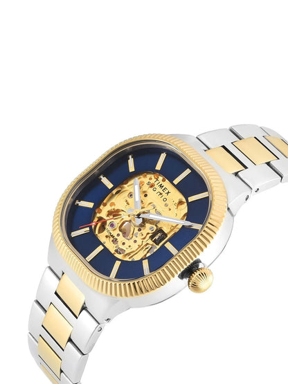 Timex Skeleton Dial & Bracelet Style Strap Analogue Automatic Motion Powered Watch - TWEG24700