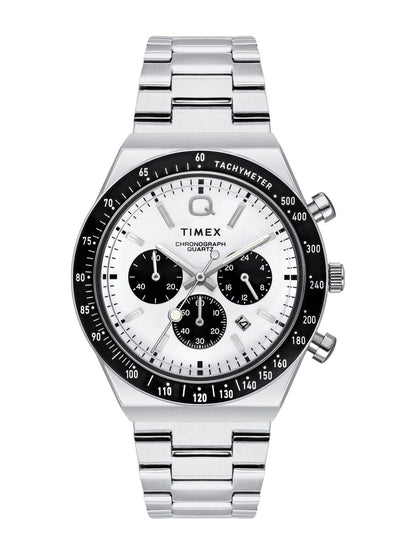 Timex Q Round 21mm White Dial Analog Watch - TWEG26400