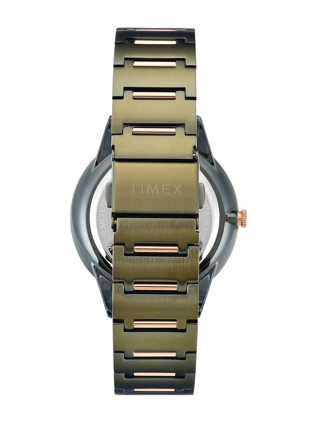 Timex Signio Round 42mm Green Dial Analog Watch - TWEG28002