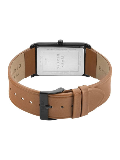 Timex Dial & Leather Strap Analogue Watch - TWEG34302