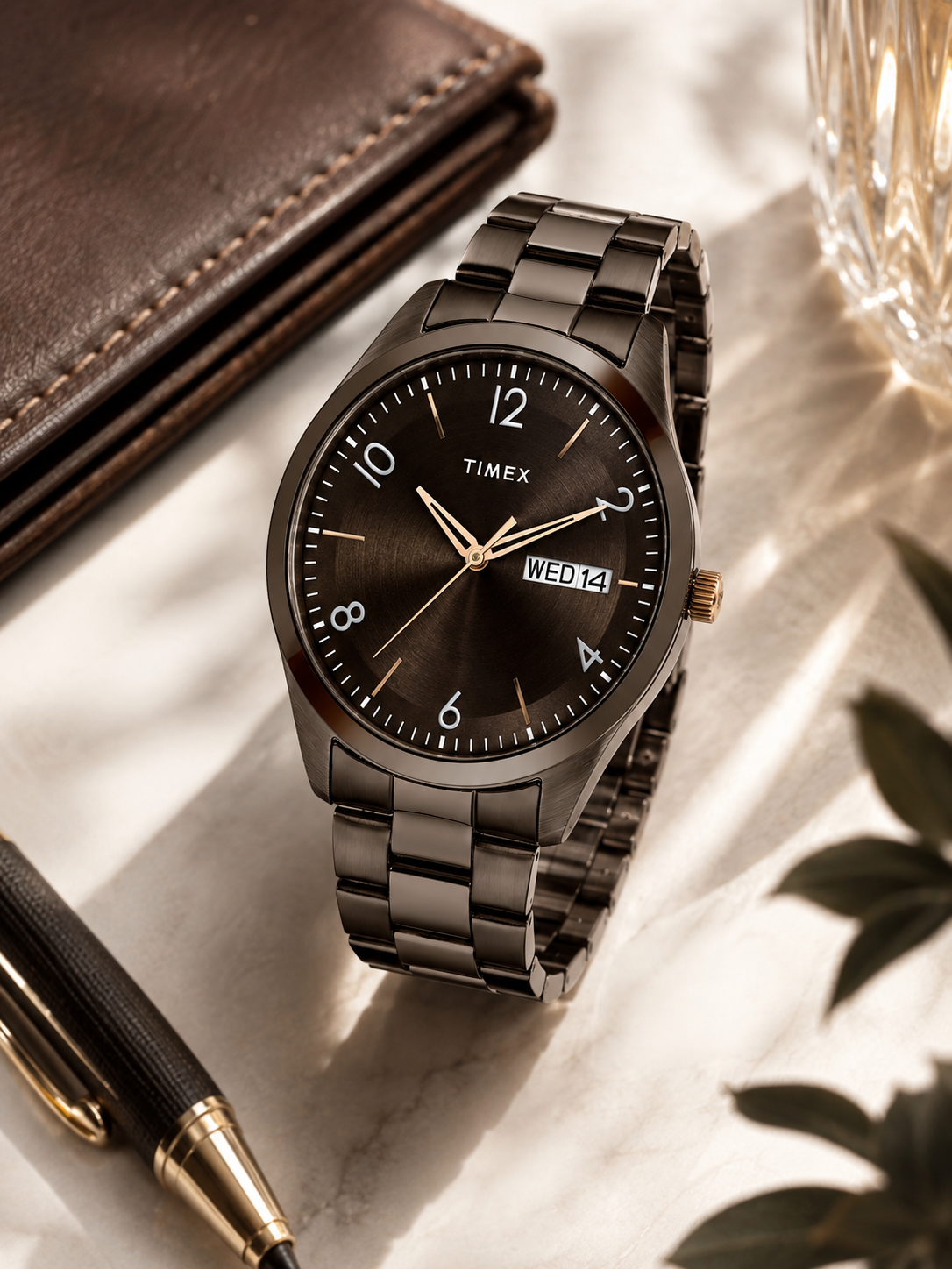 Timex Round Analog Watch - TWTG10406