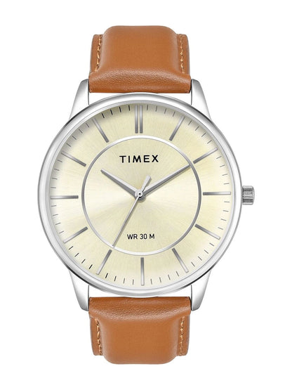 Timex Trendline Round 21mm Champagne Dial Analog Watch - TWTG12100