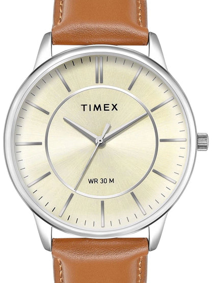 Timex Trendline Round 21mm Champagne Dial Analog Watch - TWTG12100