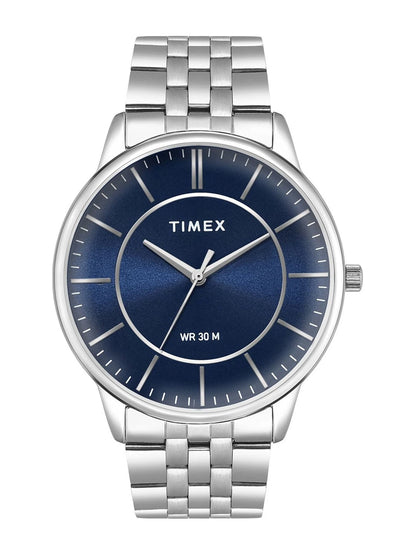 Timex Trendline Round 21mm Blue Dial Analog Watch - TWTG12102