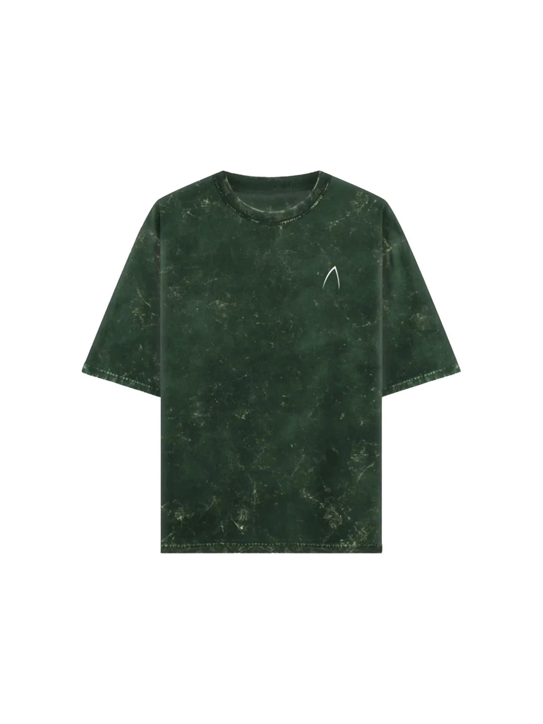 Arya Bottle Green Oversized Zodiac Pisces Print Half Sleeve Cotton T-Shirt